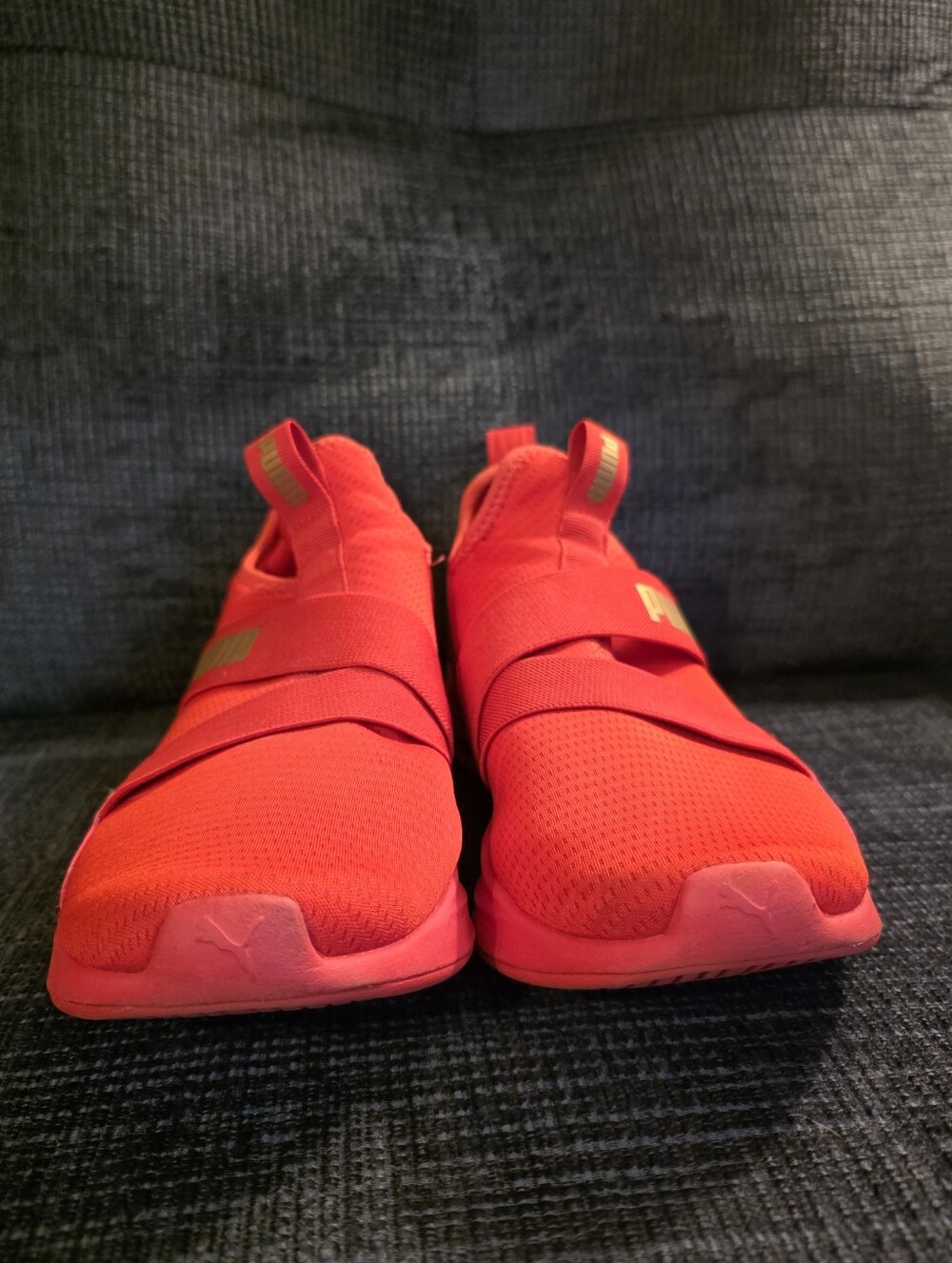 Red PUMA Athletic Shoes Size 10 - Picture 2 of 5